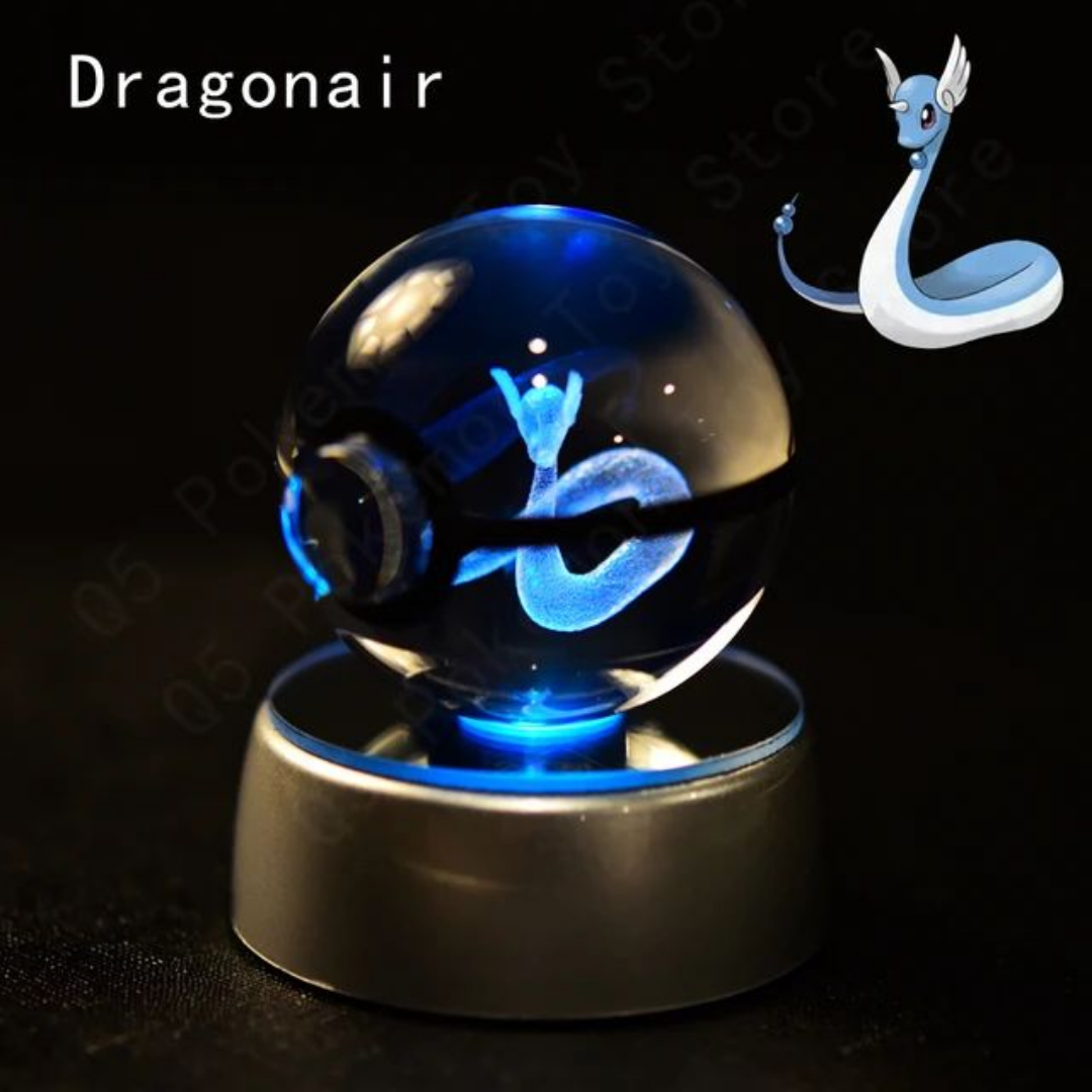 Illuminated Crystal Pokeball